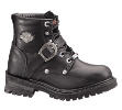 Women's Harley Davidson 6-inch Faded Glory Boots in Black are the ultimate riding boots.