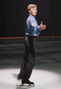 Stars on Ice:  Seisouso by Cirque du Soleil.  This is the guy I remember the most...